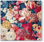 20 Paper Lunch Napkins Red Tulips Blue Decoration Decoupage Flower Splendor New. Price: $6.49.