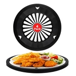 Ebigic Paper Plate Holders Packs With Snap-in Grooves 10.5" Black New. Price: $18.21.