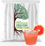 Stock Your Home 9 Oz Premium Commercially Compostable Cold Cups (100 Pack), New. Price: $36.99.