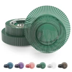 Exquisite 80 Piece Disposable Plates Set 40 Guests 9" 11" Green New. Price: $104.99.