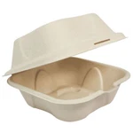 World Centric TO-SC-U15B-LF, 6X6-INCH Beige Burger Boxes, 500/CS New. Price: $143.84.