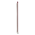 Boardwalk Wrapped Giant Straws, 10.25", Polypropylene, Red, 300/PACK, 4 Packs/ct New. Price: $24.96.