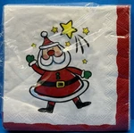 Christmas Napkins Santa Claus Whimsical Holiday 2002 Vintage Target Unopened Pkg New. Price: $16.99.