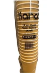 Karat 12OZ Ripple Paper Hot Cups - 25/SLEEVE New. Price: $12.00.