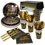 Party Dinnerware Set &disposable Birthday Paper P... New. Price: $33.34.