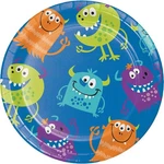 Fun Monsters Cartoon Creature Cute Kids Birthday Party 7" Paper Dessert Plates New. Price: $9.99.