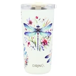 Drinco - Stainless Steel Tumbler Double Ounces, Dragonfly New. Price: $28.67.