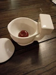 Unique 3-D "poop Emoji" Coffee Cup With Lid (very Hard To Find!) Look Inside! New. Price: $18.95.