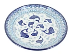 Blue Rose Polish Pottery Summer Fun Dessert Plate New. Price: $32.50.