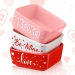 3 Pcs Valentine's Day Candy Bowls Mini Ceramic Serving For Tiered Tray C... New. Price: $27.16.