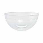 Nicole Fantini Disposable Elegant 100 Oz Round Clear Plastic Party Salad Bowls New. Price: $15.73.