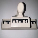 Martha Stewart Paper Punch Halloween Tombstone Edge Border Used. Price: $15.95.