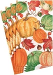 Caspari Paper Guest Towel Napkins, Pumpkin Field - 2 Packs (16550G) New. Price: $23.00.
