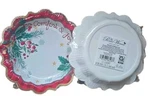 Pioneer Woman Comfort & Joy 8" Diameter Paper Dessert Plates 12 Count New. Price: $21.20.