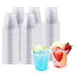 500 Pack 9 Oz Clear Plastic Cups Disposable Bulk For Party New. Price: $42.76.