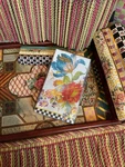 Mackenzie-childs White Flower Market Guest Napkins New. Price: $13.95.