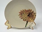 Creative Op Salad Plate Autumn Flower Dessert Appetizer Cottage Farmhouse 8IN Used. Price: $10.99.