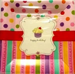 Happy Birthday! Amscan Banquet Party 10" Square Plates 8 Pc. New. Price: $9.00.