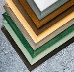 Rustic Wooden Picture Frames - Natural Solid Wall Mount/ Tabletop Display New. Price: $39.99.