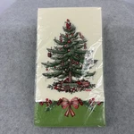 Spode Christmas Tree Paper 3-PLY Napkins Guest TOWELS-16 Package New. Price: $15.00.