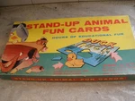 Warren Paper Stand Up Animal Fun Cards Educational Learn To Speel In Box Used. Price: $17.99.