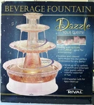 Rival Dazzle 2.5 Gallon Light Up Color Change Beverage Fountain Sparkling Nos New. Price: $137.50.