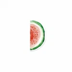 Harman Pack Of 20 Die Cut Watermelon Cocktail Size Paper Napkin Pink 4.5" X 8" New. Price: $26.35.