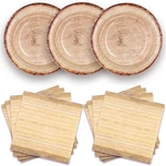 Pandecor Disposable Wood Grain Paper Plates Napkins SET,20 Pieces 7 Inche... New. Price: $18.42.