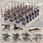 Military Style Building Block Assembly Soldier Figures Compatible Toy Set New. Price: $14.00.