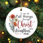 Teezwonder Christmas Christian Gifts For Women Faith - Ceramic Orna... New. Price: $27.52.