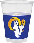 Los Angeles Rams Nfl Pro Football Sports Party 25 Ct. 16 Oz. Plastic Cups New. Price: $15.99.