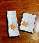8PC Solino Home Hemstitch 4 Napkins Placemats Pure Linen Light Blue New. Price: $33.99.