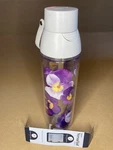 Watercolor Pansy Made Usa Double Walled Insulated Tumbler Travel Cup Tervis Used. Price: $15.99.