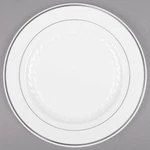 Wna Masterpiece 7.5" Round Unlaminated Band Edge Plate White 150/CASE New. Price: $86.34.