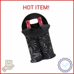 Hipiwe Carrier Tote Bag Two Bottle Insulated Neoprene Wine/water Hol. Price: $14.58.