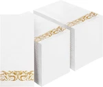 Bestvip Pack Disposable Paper NAPKINS,3-PLY Dinner With 200, Gold New. Price: $35.35.