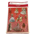 Hallmark Barbie Stickers, 1995, New Sealed 4 Sheets Vintage Nos Dress Up. Price: $11.00.