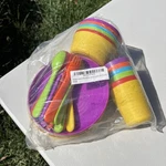 Klickpick Kids Toy Play Dishes Tableware Plates Forks Cups Kitchen 36 Pcs New. Price: $25.00.
