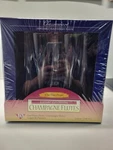 Vintage Comet Disposable Plastic Champagne Flutes 10 Pack New Years Eve. Price: $9.00.