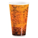 Dart Foam Hot/cold Cups, 20OZ, Brown/black, 500/CARTON New. Price: $214.79.