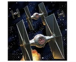 Unique Star Wars Classic Paper Beverage NAPKINS-16 Pcs, X 5", Multicolor New. Price: $12.63.