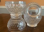 Villeroy & Boch Boston Clear Fruit Dessert Bowls Set Of 4 Used. Price: $44.99.