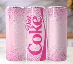 Pink Diet Coke Drink 20OZ Travel Mug - Stainless Steel Tumbler New. Price: $19.50.