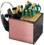 Universkitchen Knife Holder Block Without Knives Cutlery Chopsticks Storage Rack Open. Price: $30.00.