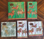 Caspari Christmas Guest Towels Dinner & Lunch Napkins - Choice Free Ship Usa New. Price: $14.50.