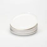 Antokueh White Ceramic Plates Set Of 6, 8.2 Inch Round Porcelain Salad Plate, 6- New. Price: $44.89.