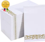 200 Pack Paper Napkins Guest Towels Disposable Premium Quality 3PLY Dinner New. Price: $25.14.