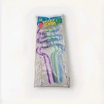 6 Total Fun Krazy Straws Assorted Colors Crazy 10" Long Sealed New. Price: $6.83.