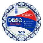 Dixie Ultra Compostable Paper Plates 6-7/8 Inch 300 Count Disposable Heavy Duty New. Price: $29.55.