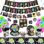 80S Party Supplies - Back To The Decorations Set Including Happy Bi... New. Price: $22.39.